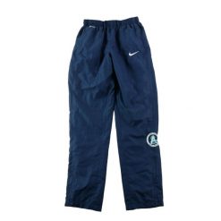 Second life - Spodnie dresowe męskie Dri-FIT z podszewką z siateczki - Jak nowy. Niebieskie spodnie sportowe męskie Nike, z dresówki. Za 122.16 zł.