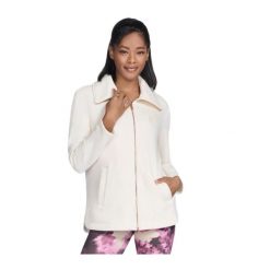 Bluza Damska SKECHERS GOSNUGGLE TUNIC FZ JACKET JA214-OFWT S. Białe bluzy bez kaptura damskie Skechers, s. Za 229.99 zł.