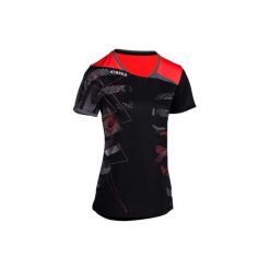 KOSZULKA do piłki ręcznej H500 damska. Czarne t-shirty damskie ATORKA, s, bez wzorów, z materiału, bez kołnierzyka. Za 59.99 zł.