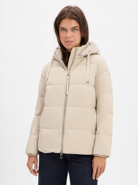 DUNO kurtka puchowa - Lottie Soraga Kobiety Sztuczne włókno beżowy, L. Brązowe kurtki damskie DUNO, l, bez wzorów, z puchu. Za 1,599.95 zł.