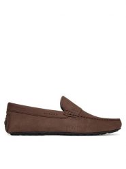BOSS Mokasyny Noel 50548116 Brązowy. Brązowe mokasyny męskie Boss, ze skóry. Za 659.99 zł.