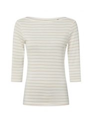 Brookshire Koszulka Kobiety Bawełna beżowy|biały, M. Białe t-shirty damskie brookshire, m, bez wzorów, z bawełny, bez kołnierzyka. Za 79.95 zł.