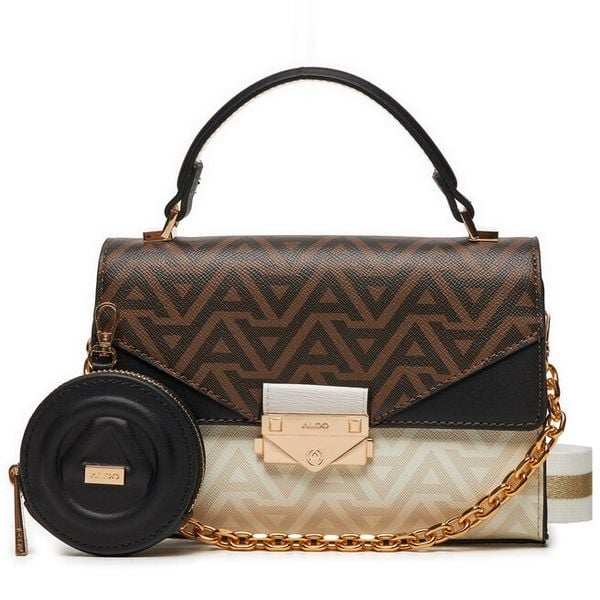 Torebka Aldo. Brązowe torebki klasyczne damskie Aldo, bez wzorów, bez dodatków. Za 199.99 zł.