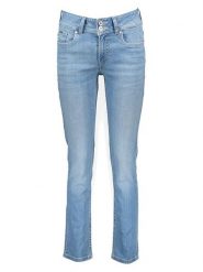 Pepe Jeans Dżinsy "Gen" - Slim fit - w kolorze błękitnym rozmiar: W27/L30. Niebieskie jeansy damskie Pepe Jeans. Za 149.66 zł.