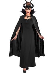 Amscan 2-częściowy kostium "Wicked queen" w kolorze czarnym rozmiar: onesize. Czarne stroje jednoczęściowe damskie AMSCAN, bez wzorów. Za 48.28 zł.