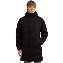 Męska Kurtka Ocieplana Clipster. Czarne kurtki męskie Trespass, m, bez wzorów, z materiału, z kapturem. Za 315.99 zł.