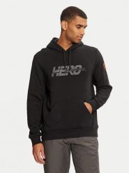 Rossignol Bluza RLNMS01 Czarny Regular Fit. Czarne bluzy bez kaptura męskie Rossignol, m, z bawełny. Za 419.00 zł.