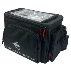 Torba na kierownicę rowerową Velotech QR. Czarne torby męskie na ramię VELOTECH, bez wzorów, z materiału, duże, bez dodatków. Za 197.37 zł.