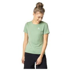 Koszulka z krótkim rękawem trekkingowa damska Odlo T-shirt F-DRY. Czerwone t-shirty damskie Odlo, s, bez wzorów, bez kołnierzyka. W wyprzedaży za 120.00 zł.
