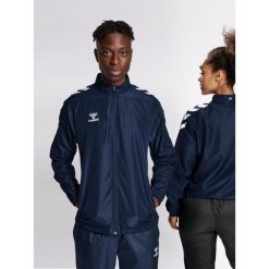 Kurtka Hummel Micro Zip. Niebieskie kurtki męskie HUMMEL, na jesień, xl, bez wzorów, z materiału, eleganckie, bez kaptura. Za 158.50 zł.