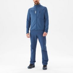 Bluza męska Millet Seneca Fleece. Niebieskie bluzy bez kaptura męskie Millet, m, z materiału. Za 448.55 zł.