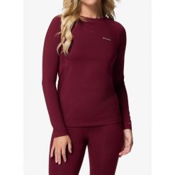 Bluza termoaktywna damska Columbia Midweight Stretch. Czerwone bluzy bez kaptura damskie Columbia. Za 205.99 zł.