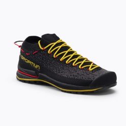 Buty trekkingowe męskie TX2 Evo. Żółte buty trekkingowe męskie La Sportiva, na jesień, z materiału, bez zapięcia, trekkingowe. Za 591.89 zł.