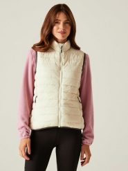 Regatta Kamizelka pikowana "Hillpack II" w kolorze kremowym rozmiar: 40. Brązowe kamizelki damskie Regatta. Za 78.66 zł.