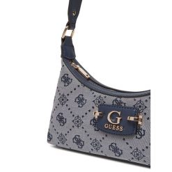 Torebka Guess. Niebieskie torebki klasyczne damskie Guess, z aplikacjami, bez dodatków. Za 449.99 zł.