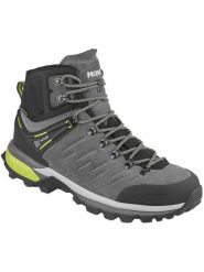 Buty trekkingowe męskie MEINDL Milford GTX z membraną Gore-tex. Szare buty trekkingowe męskie MEINDL, z gore-texu, bez zapięcia, wspinaczkowe, gore-tex. Za 1,149.90 zł.