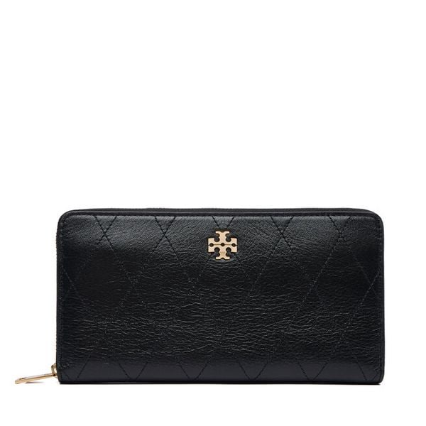 Portfel Tory Burch. Czarne portfele damskie Tory Burch, bez wzorów. Za 1,424.00 zł.