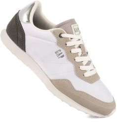 Damskie buty sneakersy sportowe eleganckie białe GAP OPTIMA NYX. Białe buty sportowe na co dzień damskie GAP, bez wzorów, z gumy, trekkingowe. Za 169.00 zł.