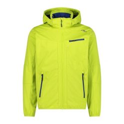 Lekką wodoodporną kurtkę softshell z kapturem CMP. Szare kurtki softshell damskie CMP, bez wzorów, z softshellu, z kapturem. W wyprzedaży za 381.40 zł.