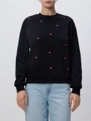 Bluza z drobnym haftem - wielobarwny. Bluzy bez kaptura damskie Reserved, l, z bawełny. W wyprzedaży za 49.99 zł.