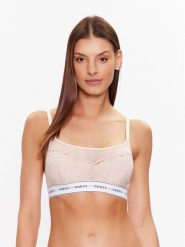 Guess Biustonosz top Belle O2BC07 KBBT0 Różowy. Czerwone biustonosze Guess, xs, z aplikacjami, z syntetyku, bez kołnierzyka. Za 139.99 zł.
