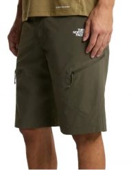 1321 The North Face męskie szorty hikingowe - XL/34. Zielone szorty męskie The North Face, z poliesteru, bez kołnierzyka. Za 503.99 zł.