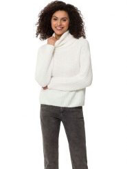 Heine Golf w kolorze białym rozmiar: 36. Białe golfy damskie Heine, bez wzorów, bez ramiączek. Za 66.00 zł.