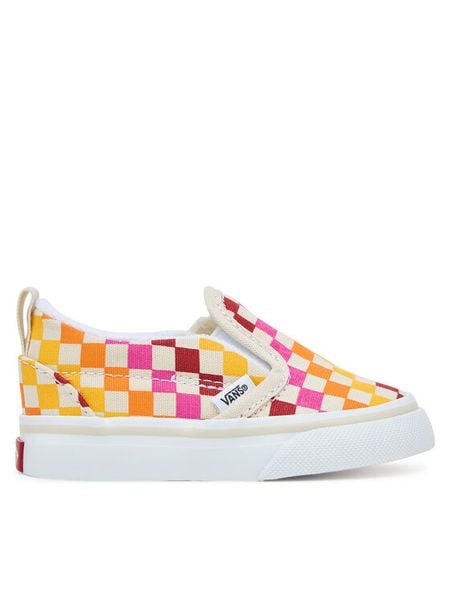 Vans Tenisówki Slip-On VRetro VN000D0S7051 Kolorowy. Buty sportowe dziewczęce Vans, bez wzorów, z materiału, bez zapięcia. Za 109.99 zł.