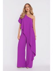 Made of emotion Kombinezon w kolorze fioletowym rozmiar: S. Różowe kombinezony damskie Made Of Emotion, s, bez wzorów, bez kołnierzyka, bez ramiączek. Za 274.99 zł.