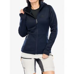 Bluza z kapturem damska Didriksons Anneli Full Zip 2. Niebieskie bluzy z kapturem damskie Didriksons, xs. Za 282.99 zł.