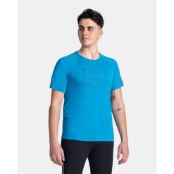 Męska koszulka techniczna Kilpi WYLDER-M. Niebieskie t-shirty sportowe męskie Kilpi, m, bez ramiączek, do biegania. Za 124.61 zł.