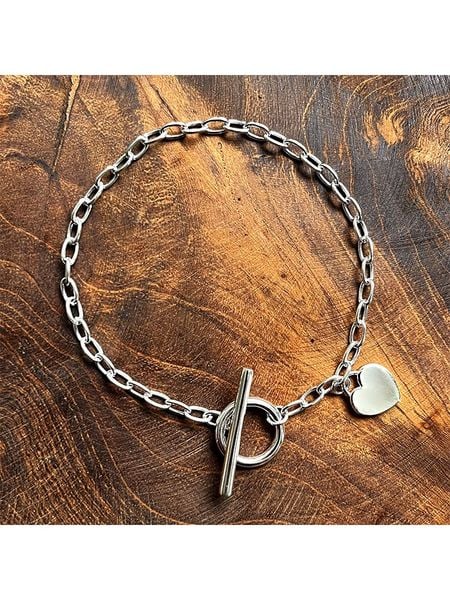 Eclat d'Argent Srebrna bransoletka z elementem ozdobnym rozmiar: onesize. Szare bransoletki damskie Eclat d'Argent, srebrne. Za 152.99 zł.