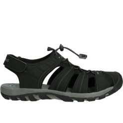 Sandały Turystyczne Męskie Campus Carlit. Czarne sandały męskie Campus, bez zapięcia. Za 508.99 zł.