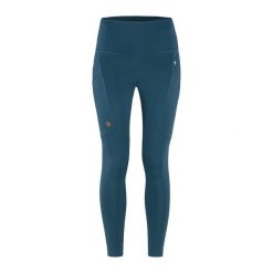 Legginsy trekkingowe damskie Fjällräven Abisko Tights. Niebieskie legginsy damskie Fjällräven, m, bez wzorów. Za 553.20 zł.