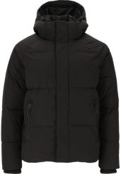 Kurtka puchowa Whistler Greyston. Czarne kurtki męskie WHISTLER, na zimę, l, bez wzorów, z materiału, eleganckie, bez kaptura. Za 506.50 zł.