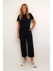 Kaffe Spodnie w kolorze czarnym rozmiar: 40. Czarne spodnie materiałowe damskie Kaffe, bez wzorów, z bawełny. Za 74.46 zł.