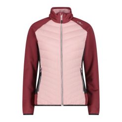 Damska kurtka puchowa CMP. Czerwone kurtki damskie CMP, bez wzorów, z puchu, bez kaptura. Za 349.40 zł.