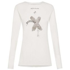 T-Shirt Deha Graficzny Długi Rękaw Damskie. Białe t-shirty damskie Deha, m, bez wzorów, z bawełny, bez kołnierzyka. Za 283.99 zł.