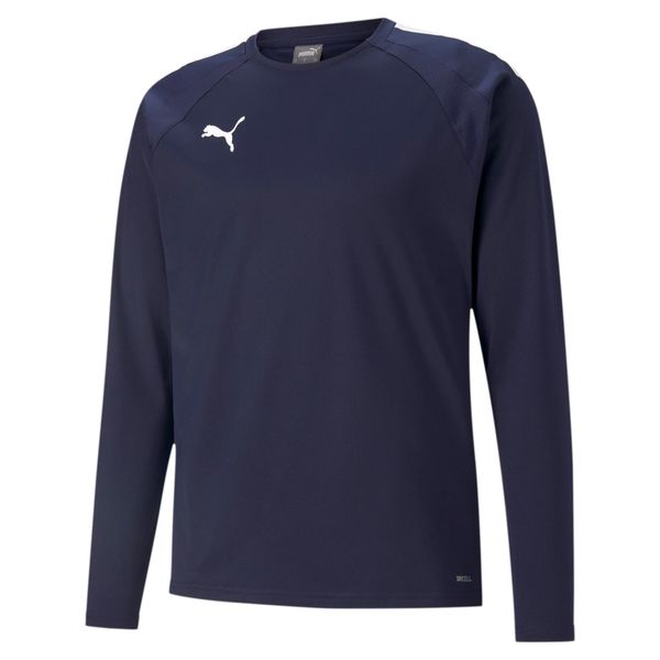 Bluza Puma Teamliga. Białe bluzy bez kaptura męskie Puma. Za 253.00 zł.