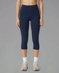 Legginsy 3/4 Softform™ - Granatowy. Niebieskie legginsy damskie JOY STUDIO, m, bez wzorów, z tkaniny. Za 203.00 zł.