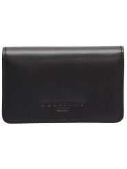 Liebeskind Berlin Skórzany portfel "Cardie" w kolorze czarno-białym - 11 x 7,5 x 2,5 cm rozmiar: onesize. Czarne portfele damskie LIEBESKIND BERLIN, bez wzorów, z materiału. Za 166.49 zł.