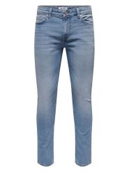 ONLY & SONS Dżinsy - Slim fit - w kolorze błękitnym rozmiar: W28/L32. Niebieskie jeansy męskie Only & Sons. Za 65.85 zł.