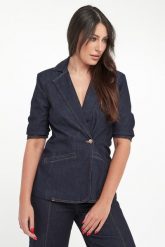 Żakiet damski jeansowy JOSEPH RIBKOFF. Marynarki i żakiety damskie Joseph Ribkoff, m, bez wzorów, z jeansu. Za 1,069.00 zł.