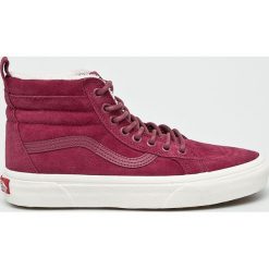 Vans - Trampki. Brązowe trampki i tenisówki damskie Vans, bez wzorów, z gumy. W wyprzedaży za 199.90 zł.