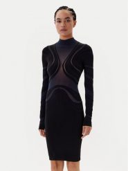Wolford Sukienka koktajlowa Venus 57178 Granatowy Slim Fit. Niebieskie sukienki damskie Wolford, xs, bez wzorów, z syntetyku, wizytowe, bez kołnierzyka, bez ramiączek. Za 1,079.00 zł.