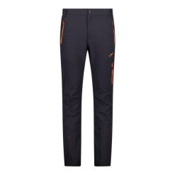 Spodnie narciarskie CMP. Szare spodnie materiałowe męskie CMP, bez wzorów. Za 448.85 zł.