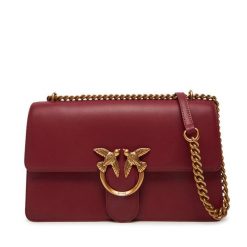 Torebka PINKO. Czerwone torebki klasyczne damskie Pinko, bez wzorów, bez dodatków. Za 669.99 zł.