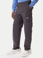 Tommy Jeans Spodnie materiałowe Sonny DM0DM22651 Szary Slim Fit. Szare spodnie materiałowe męskie Tommy Jeans, bez wzorów, z bawełny. Za 449.99 zł.