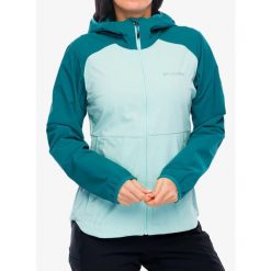 Kurtka softshell damska Columbia Heather Canyon II Hooded Softshell. Zielone kurtki damskie Columbia, bez wzorów, z softshellu, bez kaptura. Za 366.99 zł.