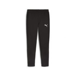 Męskie spodnie dresowe EVOSTRIPE PUMA Black. Czarne spodnie dresowe męskie Puma, z dresówki. Za 199.99 zł.